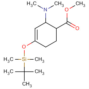 3-Cyclohexene-1-carboxylic acid, 2-(dimethylamino)-4-[[(1,1-dimethylethyl)dimethylsilyl]oxy]-, methyl ester, (1R,2R)-rel-