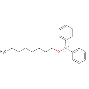 Molecular Structure of 194342-65-9 (Arsinous acid, diphenyl-, octyl ester)