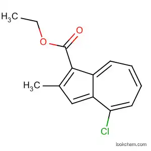 Molecular Structure of 194344-23-5 (1-Azulenecarboxylic acid, 4-chloro-2-methyl-, ethyl ester)