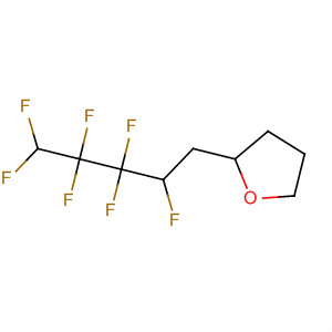 Molecular Structure of 194348-01-1 (Furan, 2-(2,3,3,4,4,5,5-heptafluoropentyl)tetrahydro-)