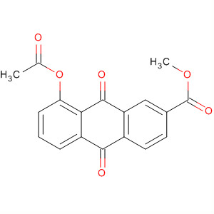 2-Anthracenecarboxylic acid, 8-(acetyloxy)-9,10-dihydro-9,10-dioxo-, methyl ester