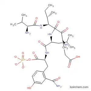 Molecular Structure of 194361-99-4 (L-Tyrosinamide, L-valyl-L-a-glutamyl-L-isoleucyl-L-leucyl-, dihydrogen
phosphate (ester))