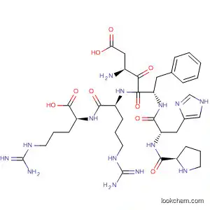 Molecular Structure of 194363-12-7 (L-Arginine, L-prolyl-L-histidyl-L-a-aspartyl-L-phenylalanyl-L-arginyl-)