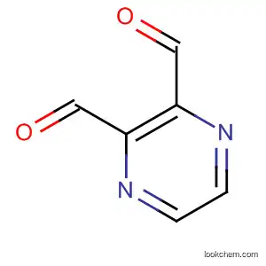 Molecular Structure of 194409-42-2 (2,3-Pyrazinedicarboxaldehyde)