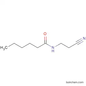 Molecular Structure of 194427-29-7 (Hexanamide, N-(2-cyanoethyl)-)