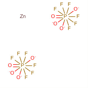 Molecular Structure of 194469-72-2 (Phosphate(1-), hexafluoro-, zinc (2:1))