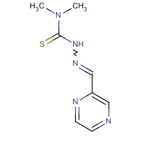Hydrazinecarbothioamide, N,N-dimethyl-2-(pyrazinylmethylene)-