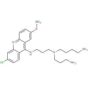 1,4-Butanediamine, N-(3-aminopropyl)-N-[3-[(6-chloro-2-methoxy-9-acridinyl)amino]propyl]-