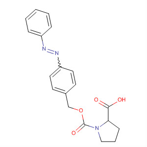 1,2-Pyrrolidinedicarboxylic acid, 1-[[4-(phenylazo)phenyl]methyl] ester, (2S)-