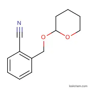 Molecular Structure of 194594-50-8 (Benzonitrile, 2-[[(tetrahydro-2H-pyran-2-yl)oxy]methyl]-)