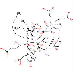 Molecular Structure of 194600-13-0 (L-Leucine,
L-a-aspartyl-L-phenylalanyl-L-a-glutamyl-L-a-glutamyl-N-octylglycyl-L-prol
yl-L-a-glutamyl-L-a-glutamyl-L-tyrosyl-)