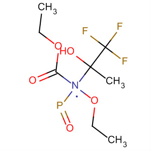 Phosphoramidic acid, hydroxy(2,2,2-trifluoro-1-hydroxy-1-methylethyl)-, diethyl ester