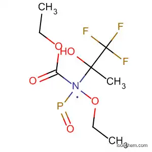 Molecular Structure of 194604-98-3 (Phosphoramidic acid, hydroxy(2,2,2-trifluoro-1-hydroxy-1-methylethyl)-,
diethyl ester)