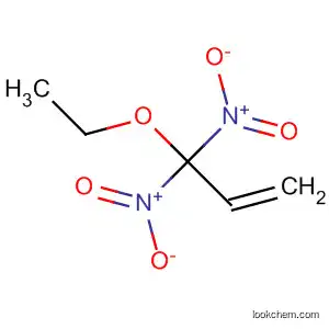 Molecular Structure of 194607-21-1 (1-Propene, 3-ethoxy-3,3-dinitro-)