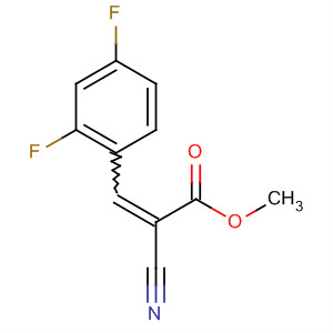2-Propenoic acid, 2-cyano-3-(2,4-difluorophenyl)-, methyl ester