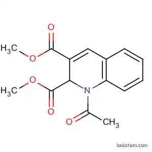 Molecular Structure of 194613-77-9 (2,3-Quinolinedicarboxylic acid, 1-acetyl-1,2-dihydro-, dimethyl ester)