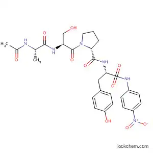 Molecular Structure of 194670-74-1 (L-Tyrosinamide, N-acetyl-L-alanyl-L-seryl-L-prolyl-N-(4-nitrophenyl)-)