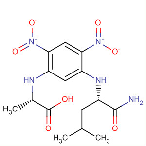L-Alanine, N-[5-[[(1S)-1-(aminocarbonyl)-3-methylbutyl]amino]-2,4-dinitrophenyl]-