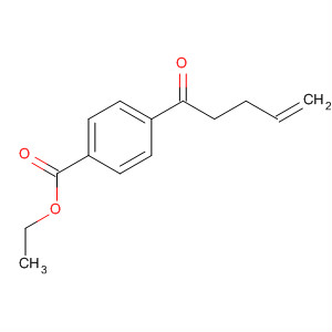 Benzoic acid, 4-(1-oxo-4-pentenyl)-, ethyl ester
