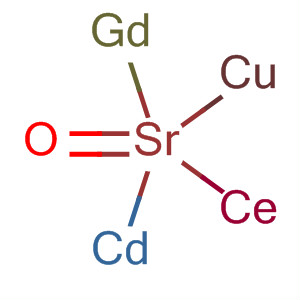 Molecular Structure of 194798-49-7 (Cadmium cerium copper gadolinium strontium oxide)