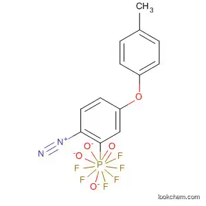 Molecular Structure of 194801-04-2 (Benzenediazonium, 4-(4-methylphenoxy)-, hexafluorophosphate(1-))