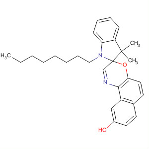 Spiro[2H-indole-2,3'-[3H]naphth[2,1-b][1,4]oxazin]-9'-ol, 1,3-dihydro-3,3-dimethyl-1-octyl-