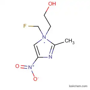 Molecular Structure of 194803-28-6 (1H-Imidazole-1-ethanol, a-(fluoromethyl)-2-methyl-4-nitro-)