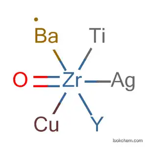 Molecular Structure of 194863-56-4 (Barium copper silver titanium yttrium zirconium oxide)