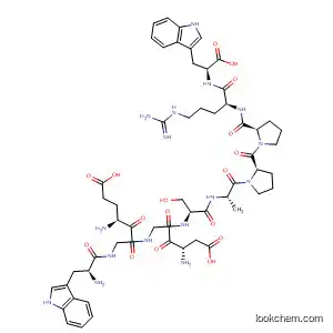 Molecular Structure of 194935-22-3 (L-Tryptophan,
L-tryptophyl-L-a-glutamylglycyl-L-a-aspartylglycyl-L-seryl-L-alanyl-L-prolyl-L
-prolyl-L-arginyl-)