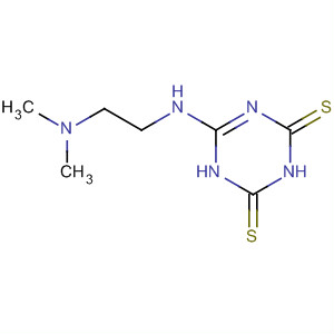 Molecular Structure of 194982-55-3 (1,3,5-Triazine-2,4(1H,3H)-dithione, 6-[[2-(dimethylamino)ethyl]amino]-)
