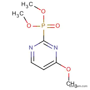 Molecular Structure of 194989-84-9 (Phosphonic acid, (4-methoxy-2-pyrimidinyl)-, dimethyl ester)