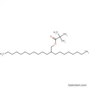 Molecular Structure of 195046-73-2 (Propanoic acid, 2,2-dimethyl-, 2-octyltridecyl ester)