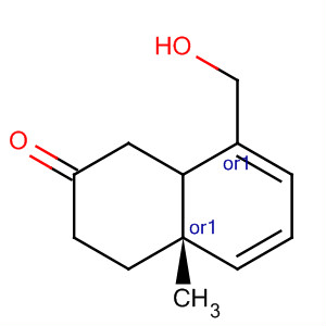 2(1H)-Naphthalenone, 3,4,4a,8a-tetrahydro-8-(hydroxymethyl)-4a-methyl-, cis-