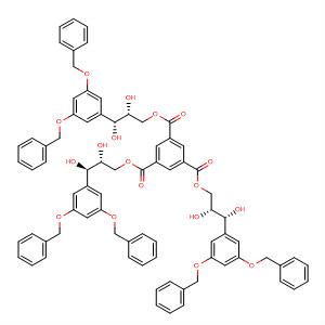 1,3,5-Benzenetricarboxylic acid, tris[(2R,3R)-3-[3,5-bis(phenylmethoxy)phenyl]-2,3-dihydroxypropyl] ester