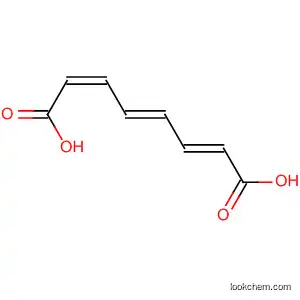 Molecular Structure of 195073-49-5 (2,4,6-Octatrienedioic acid, (2E,4E,6Z)-)