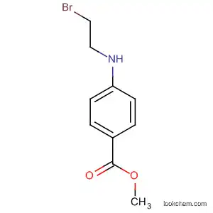 Molecular Structure of 195142-57-5 (Benzoic acid, 4-[(2-bromoethyl)amino]-, methyl ester)