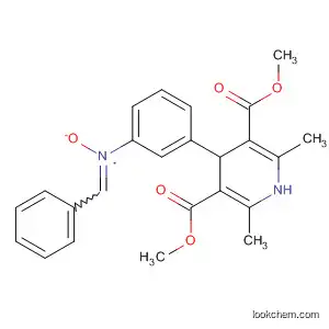 Molecular Structure of 195147-72-9 (3,5-Pyridinedicarboxylic acid,
1,4-dihydro-2,6-dimethyl-4-[3-[oxido(phenylmethylene)amino]phenyl]-,
dimethyl ester)