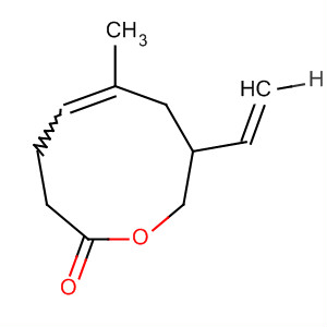 Molecular Structure of 195148-87-9 (2(3H)-Oxoninone, 9-ethenyl-4,5,8,9-tetrahydro-7-methyl-, (E)-)