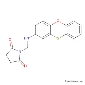 Molecular Structure of 195191-15-2 (2,5-Pyrrolidinedione, 1-[(2-phenoxathiinylamino)methyl]-)