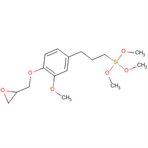 Molecular Structure of 195211-52-0 (Silane, trimethoxy[3-[3-methoxy-4-(oxiranylmethoxy)phenyl]propyl]-)