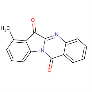 Molecular Structure of 195297-83-7 (Indolo[2,1-b]quinazoline-6,12-dione, 7-methyl-)