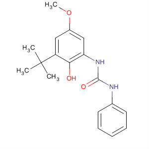 Molecular Structure of 195312-23-3 (Urea, N-[3-(1,1-dimethylethyl)-2-hydroxy-5-methoxyphenyl]-N'-phenyl-)
