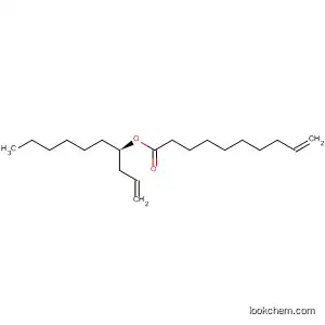 Molecular Structure of 195449-31-1 (9-Decenoic acid, 1-(2-propenyl)heptyl ester, (R)-)