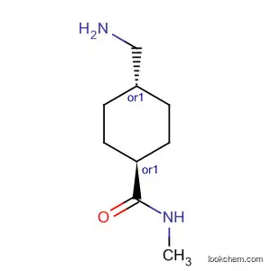 Molecular Structure of 196597-15-6 (Cyclohexanecarboxamide, 4-(aminomethyl)-N-methyl-, trans-)