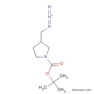 Molecular Structure of 199174-25-9 (1-Pyrrolidinecarboxylic acid, 3-(azidomethyl)-, 1,1-dimethylethyl ester,
(3S)-)