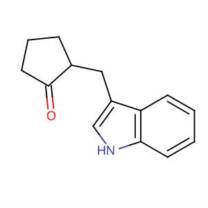 Cyclopentanone, 2-(1H-indol-3-ylmethyl)-