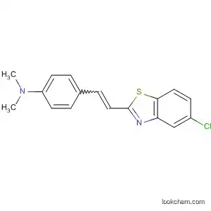 Molecular Structure of 69642-55-3 (Benzenamine, 4-[2-(5-chloro-2-benzothiazolyl)ethenyl]-N,N-dimethyl-)