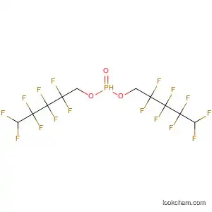 Molecular Structure of 79339-01-8 (Phosphonic acid, bis(2,2,3,3,4,4,5,5-octafluoropentyl) ester)