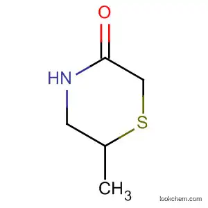 Molecular Structure of 89417-27-6 (3-Thiomorpholinone, 6-methyl-)