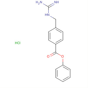 Benzoic acid, 4-[[(aminoiminomethyl)amino]methyl]-, phenyl ester, monohydrochloride